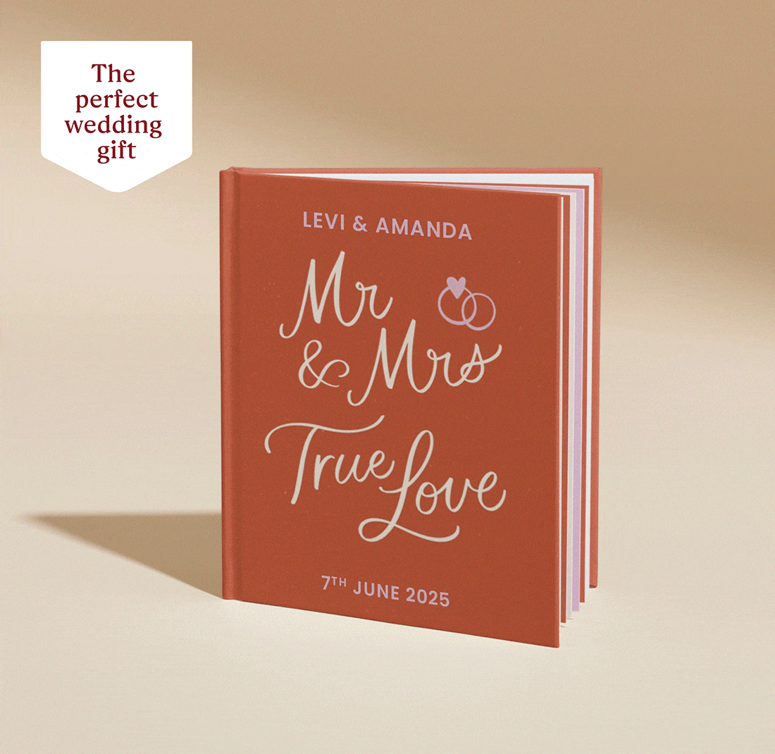 Personalised book cover