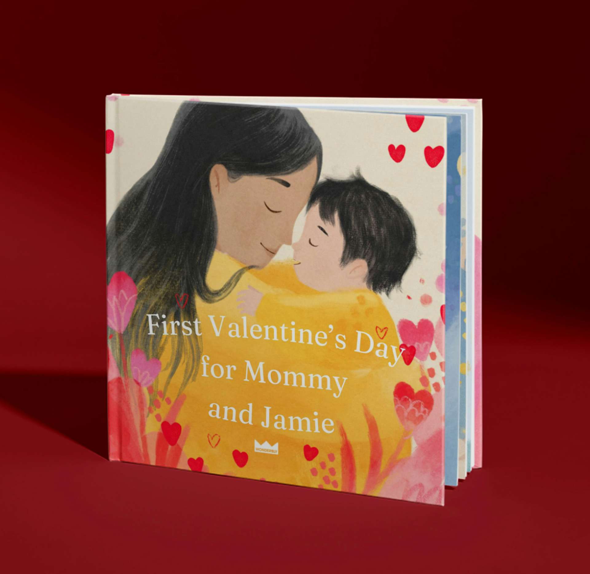 personalised book cover