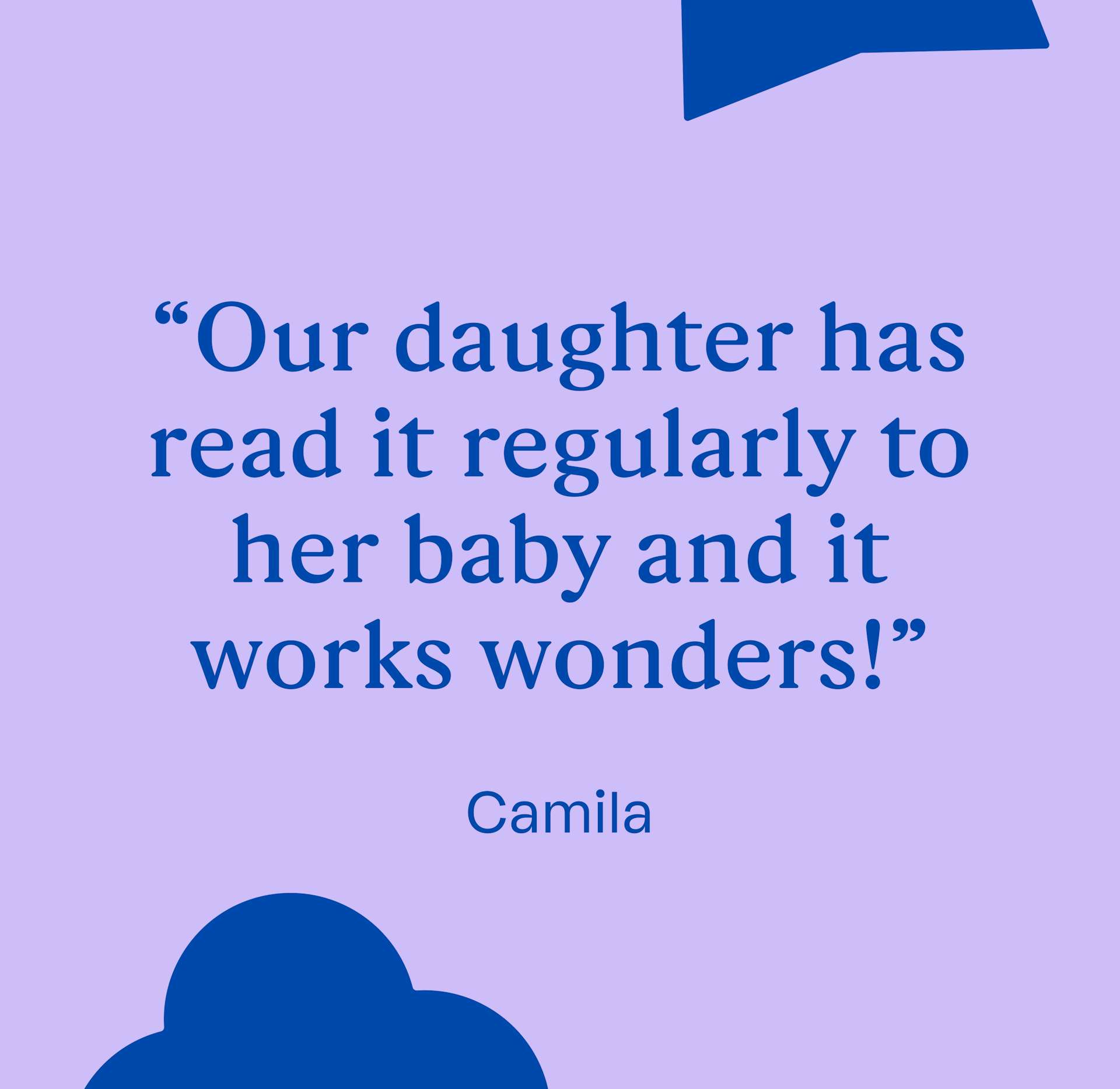 Testimonial for Treasury of Bedtime Lullabies