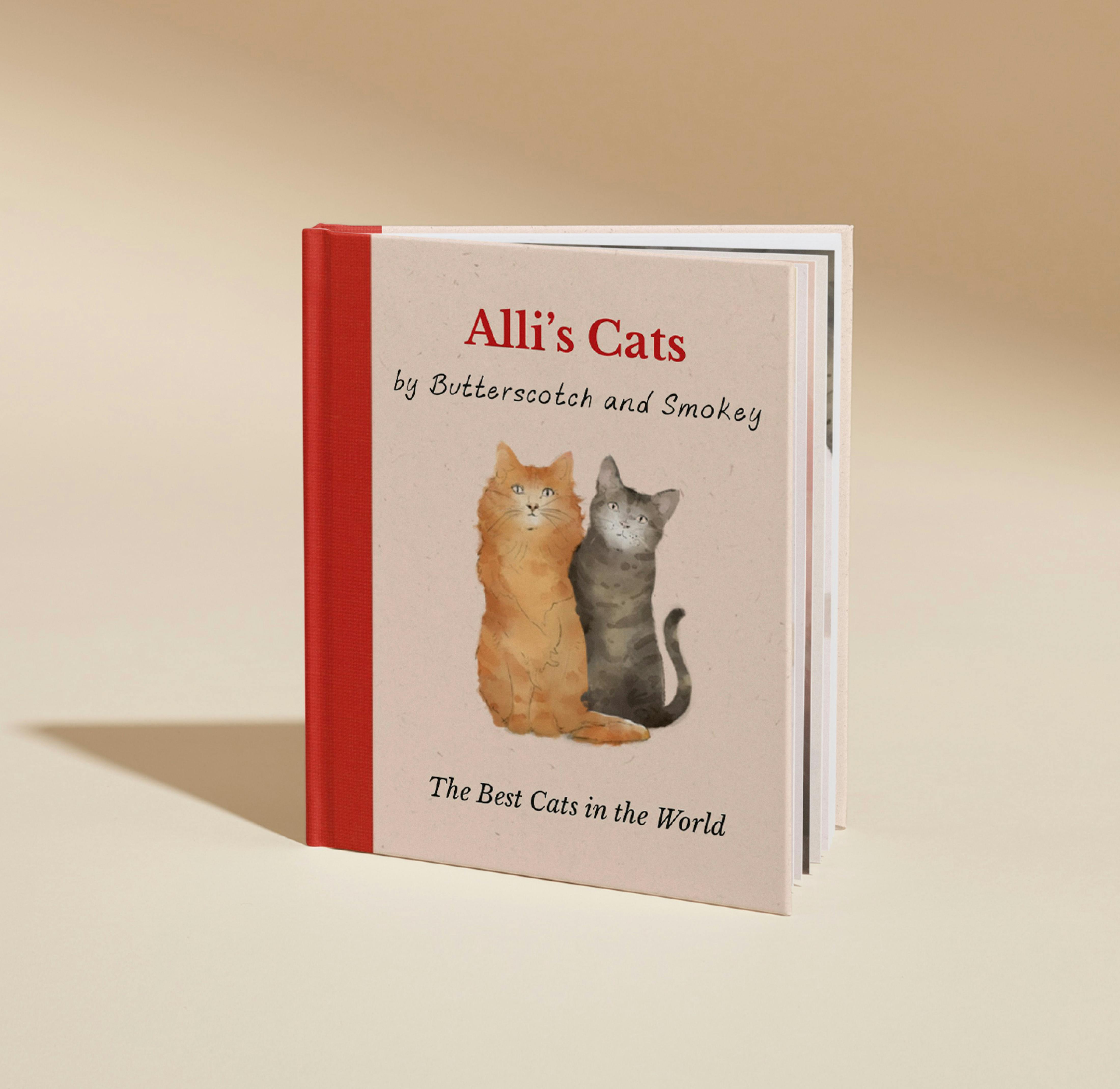 personalised book cover