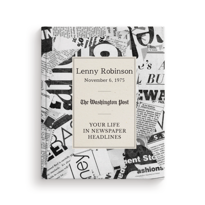 Your Life in Newspaper Headlines | Washington Post Edition