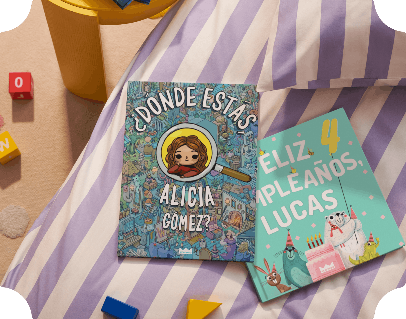 Dos portadas personalizadas