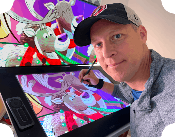 Illustrator Josh Cleland