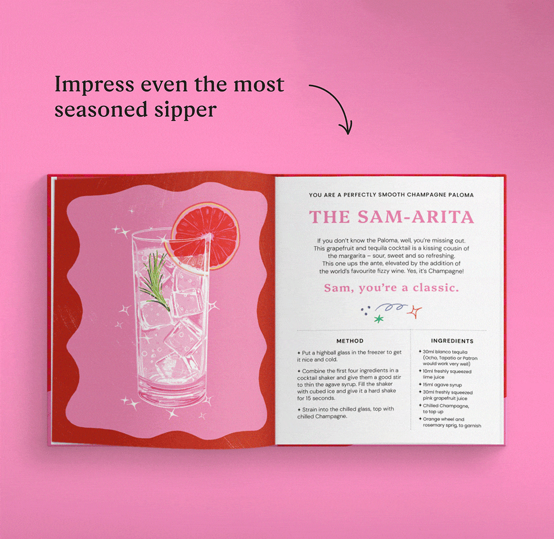 gif showing pages in personalised book