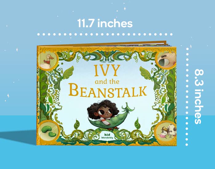 size of the book: 11.7 by 8.3 inches