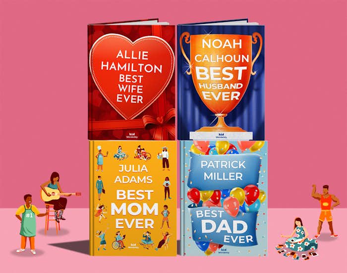 Selection of personalized grown up books