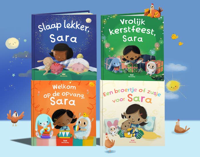 De boeken uit de Jouw eerste stapjes-serie