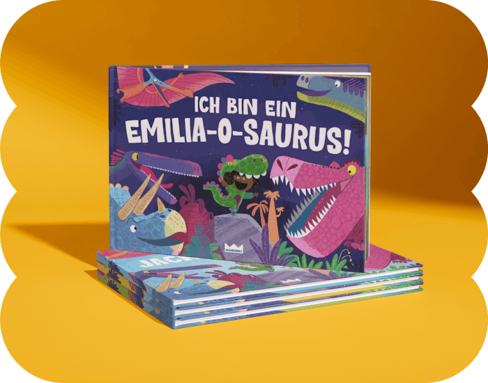 personalisiertes Dinosaurier-Buch