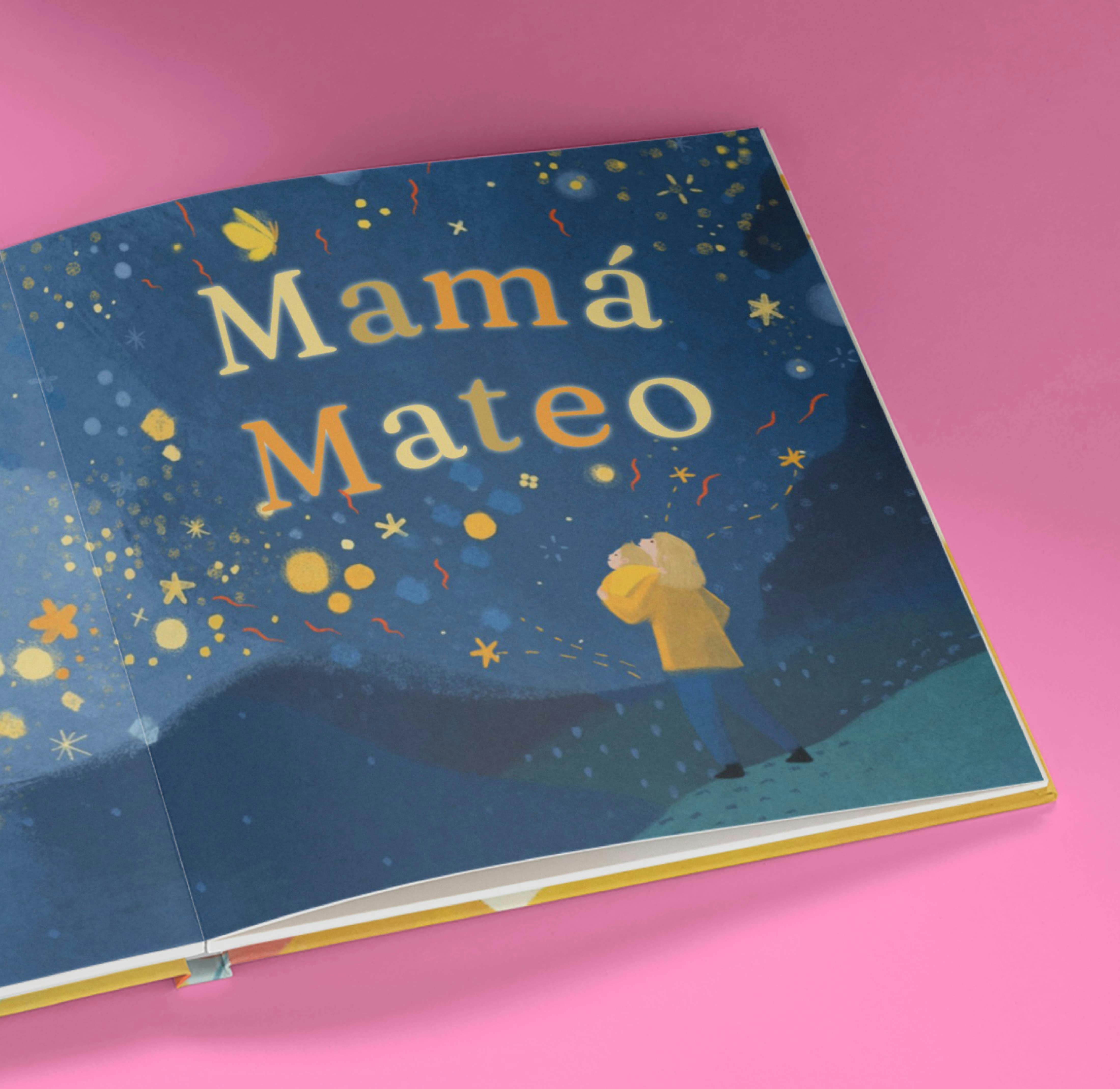 GIF de las páginas personalizadas de un libro