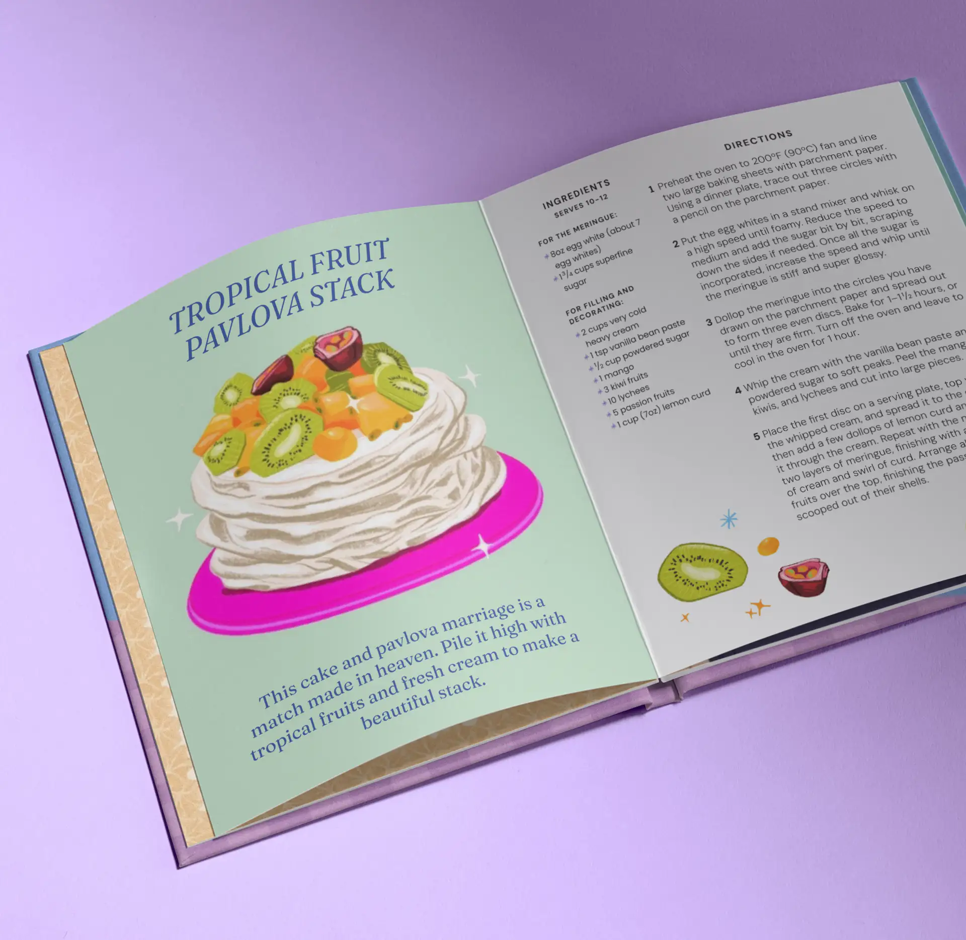 a page inside the personalised book