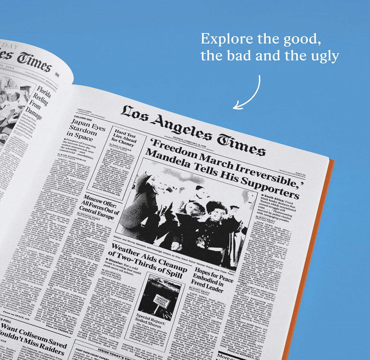 GIF showing pages inside the personalised book