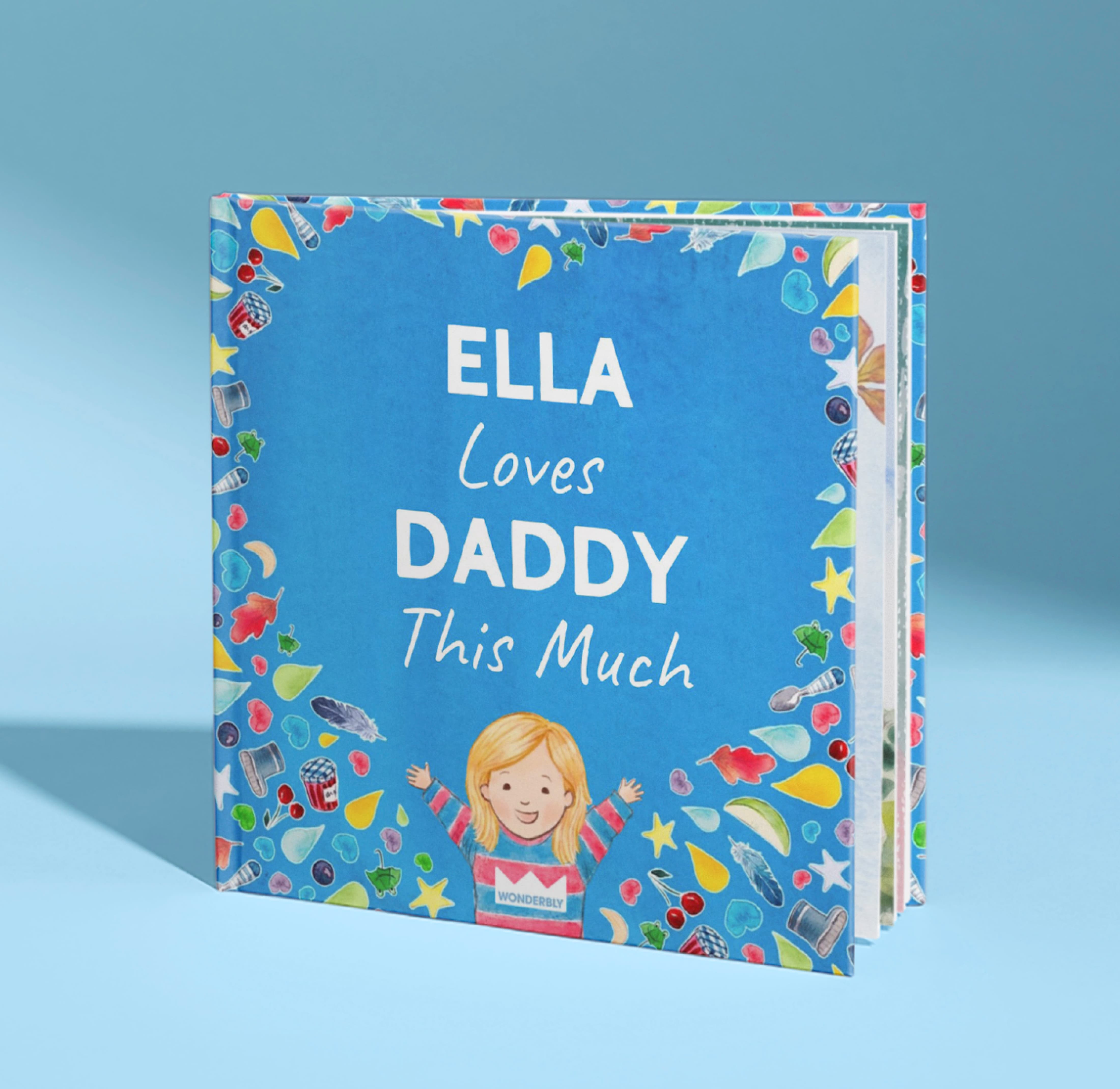 Personalized Book: I Love Daddy This Much