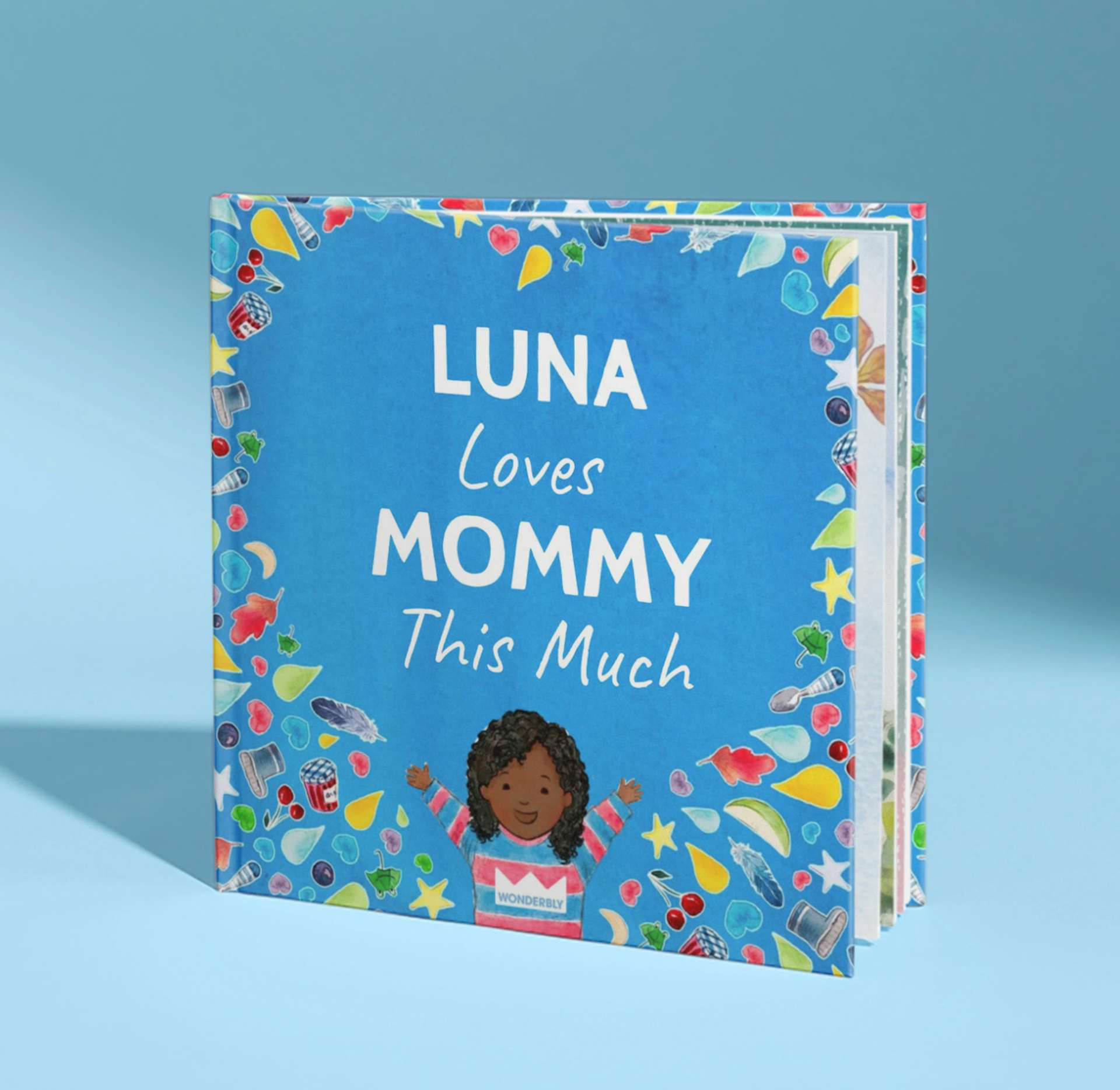 personalised book cover