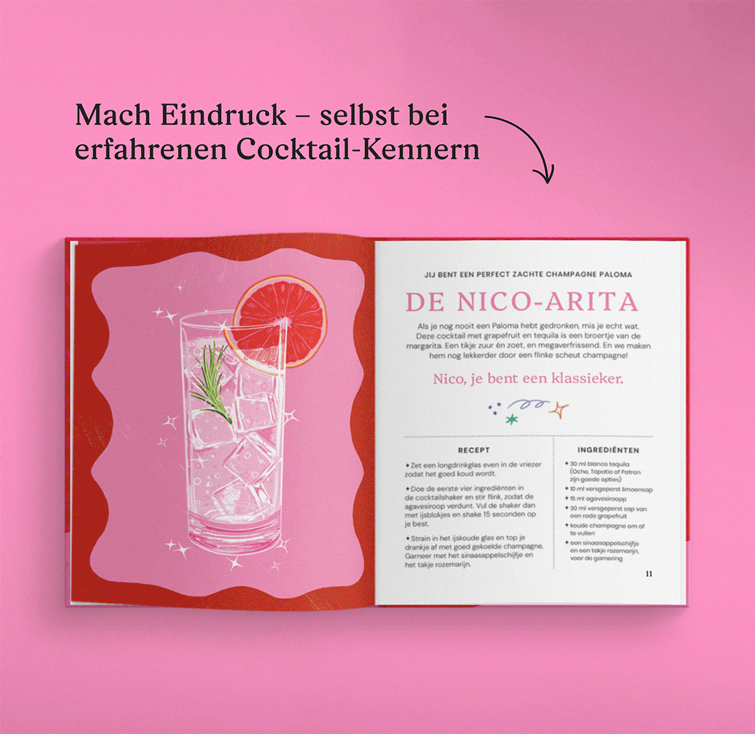 GIF mit den personalisierten Seiten des Buches