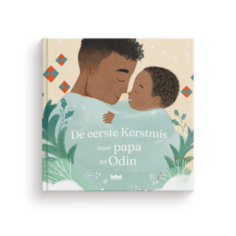 De eerste Kerstmis voor papa en mij