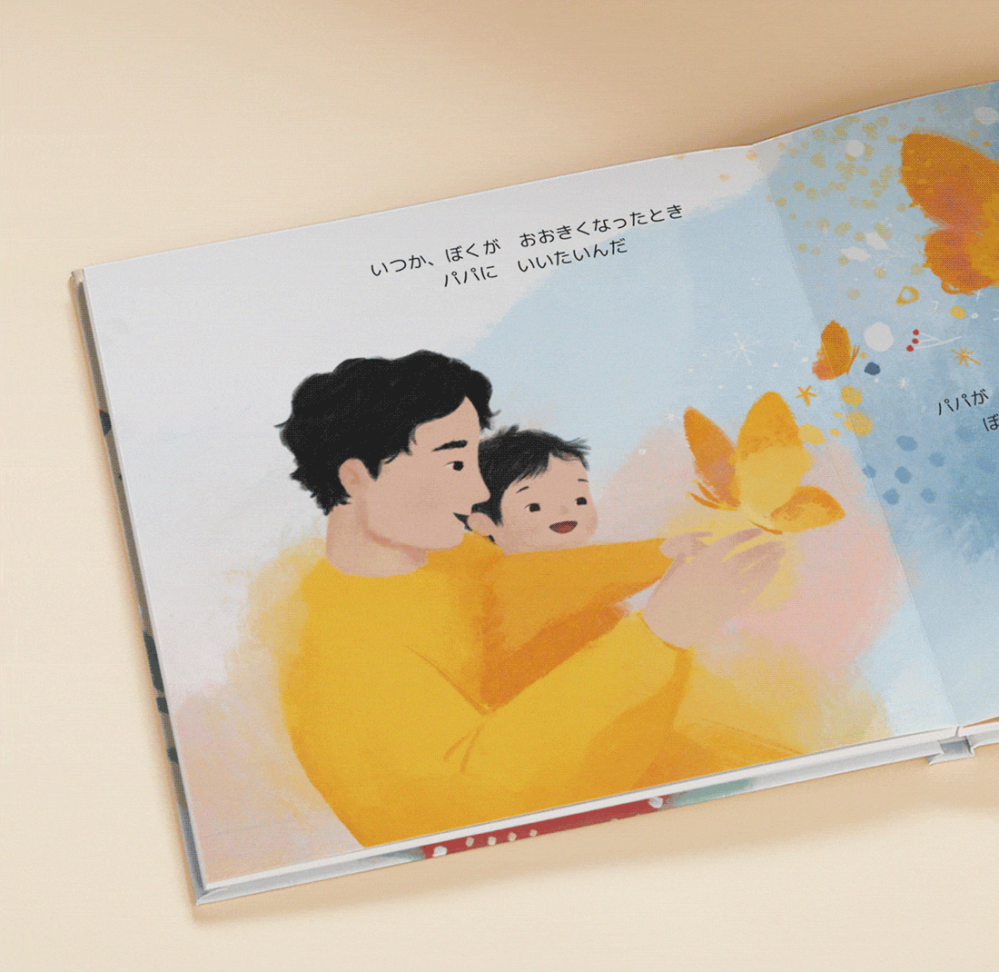 パーソナライズされたページのGIF