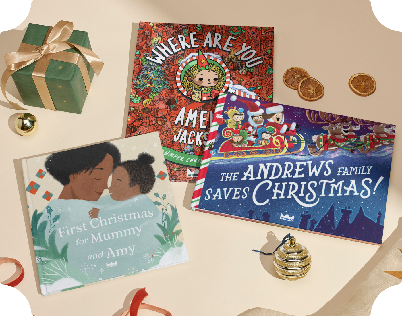 A selection of Christmas books