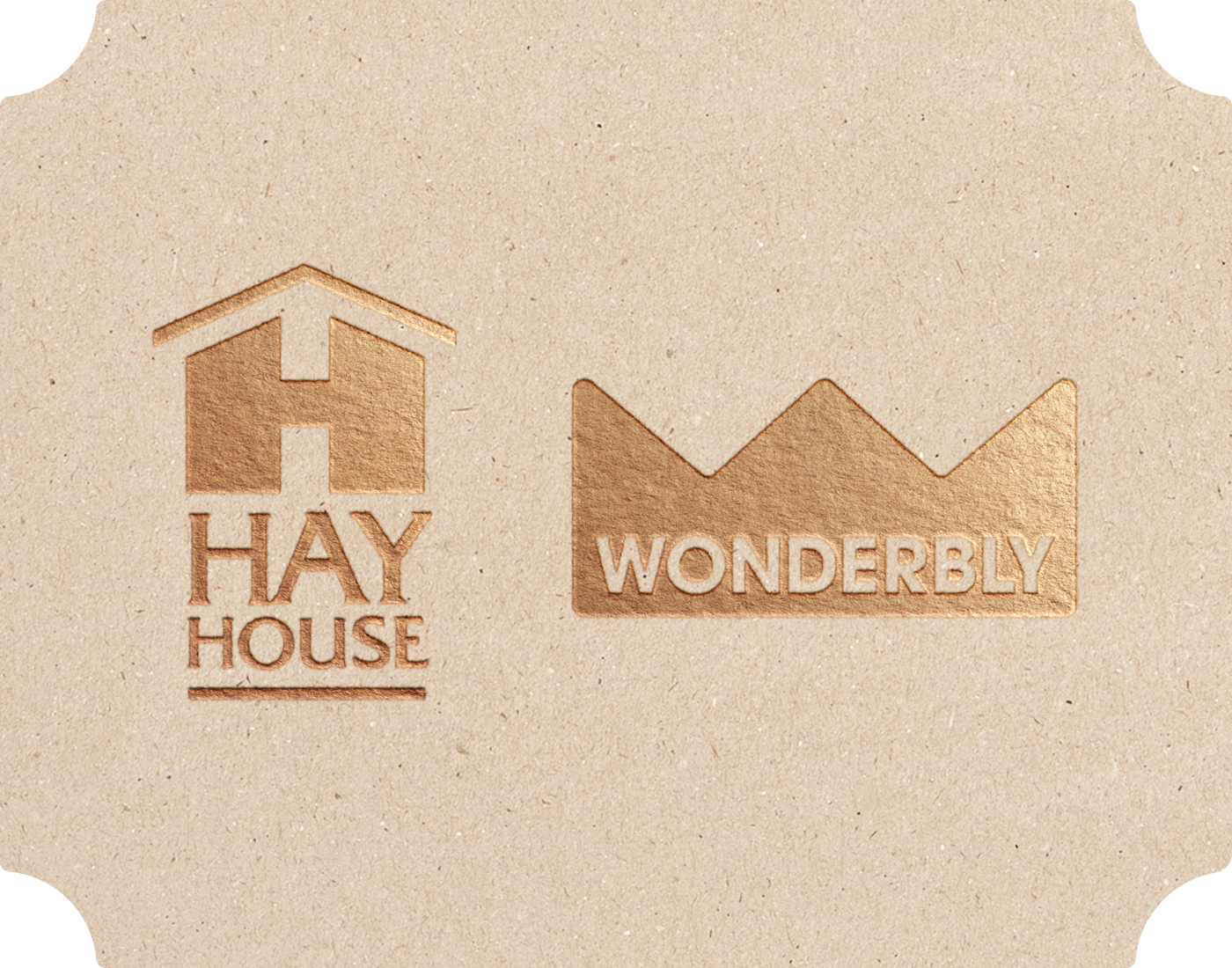 Hay House and Wonderbly Logos