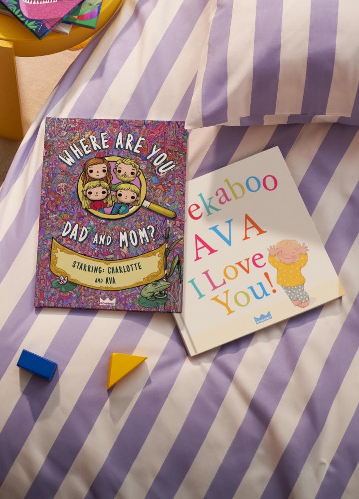Personalised book cover 