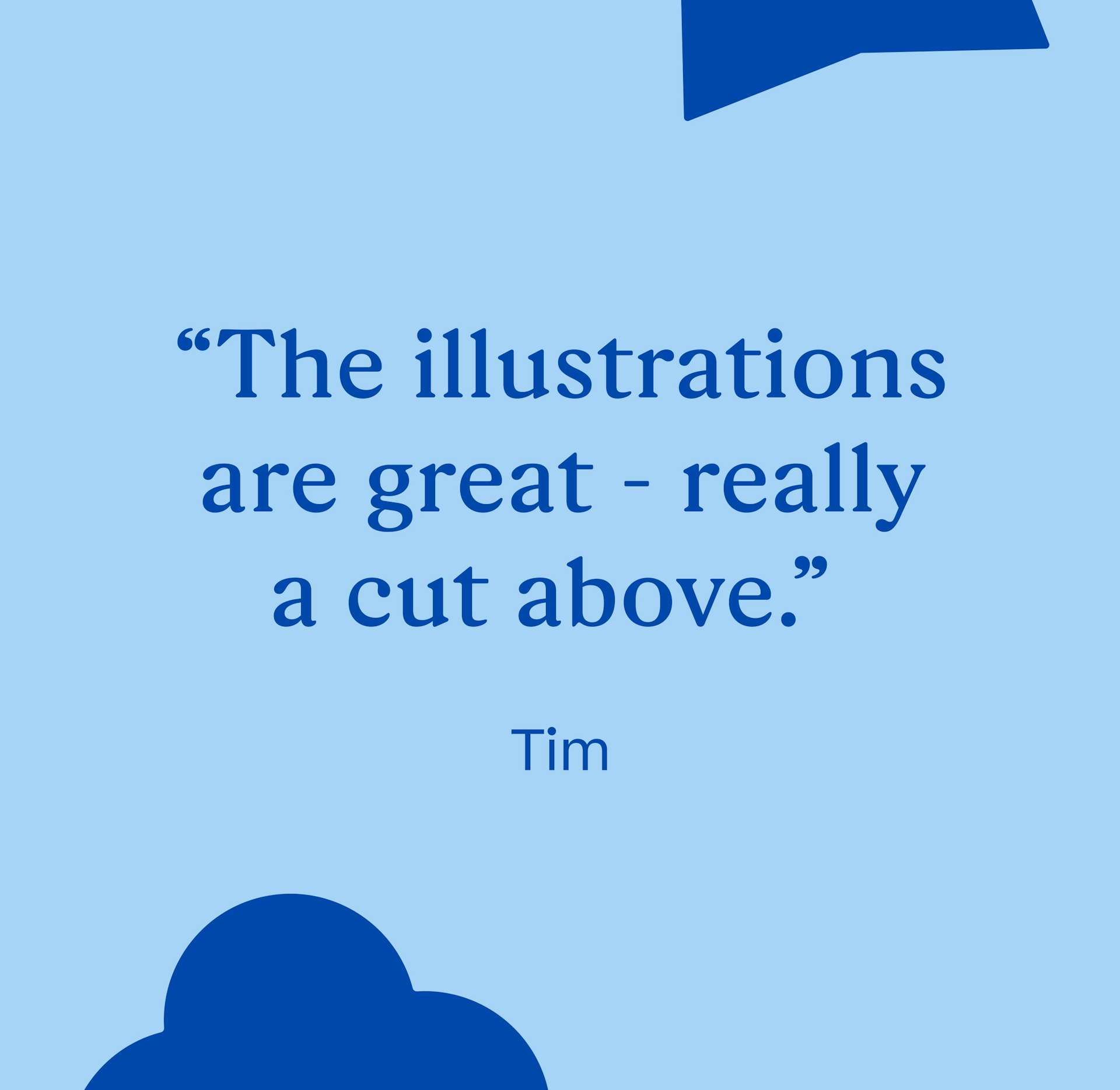 customer testimonial