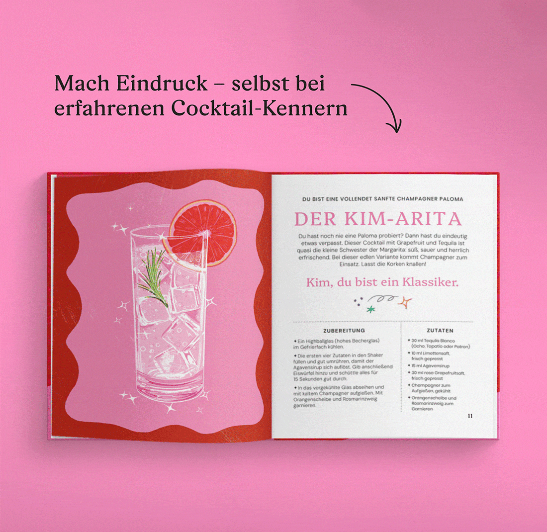 GIF of personalised pages