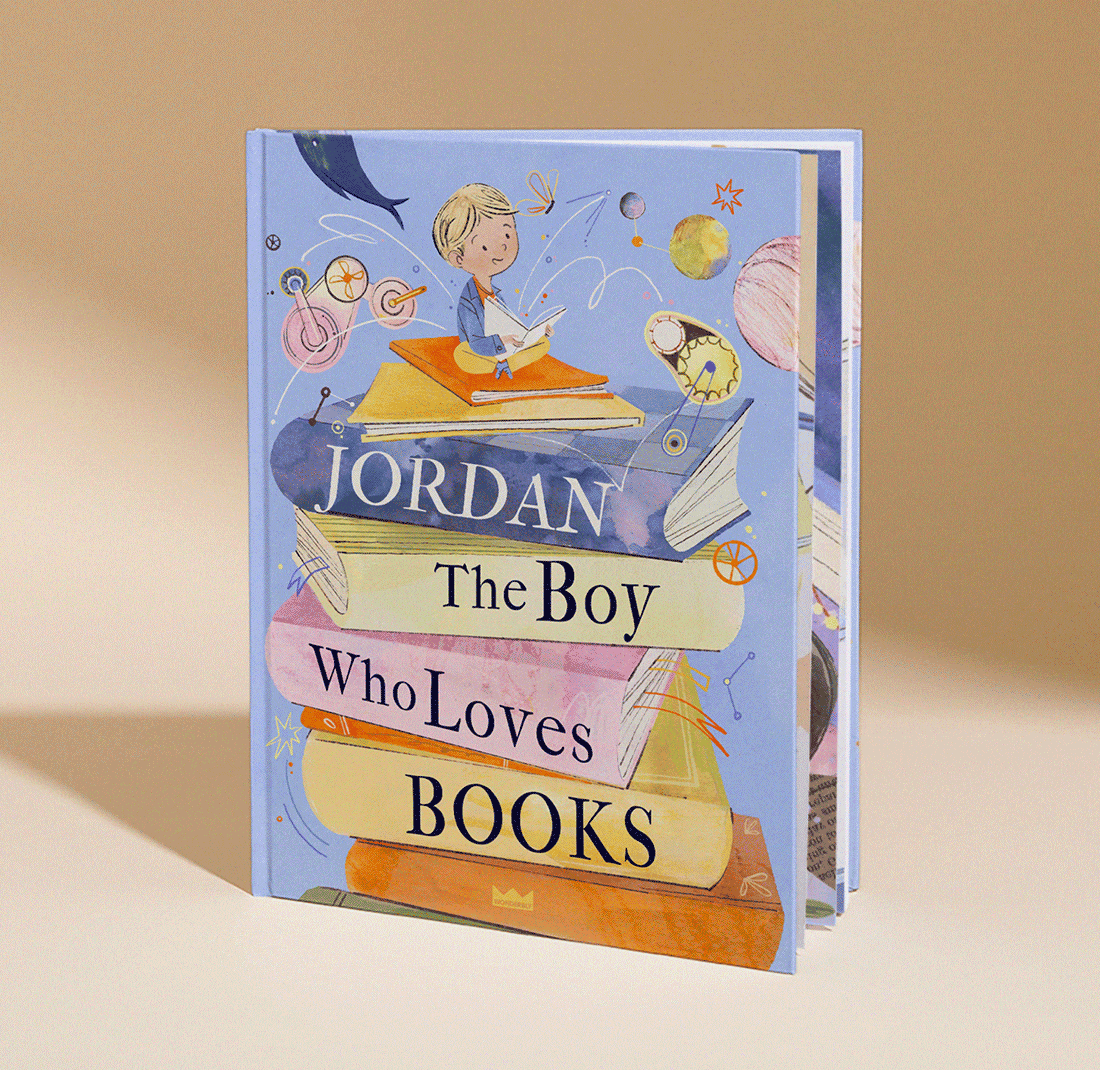 GIF of different front covers