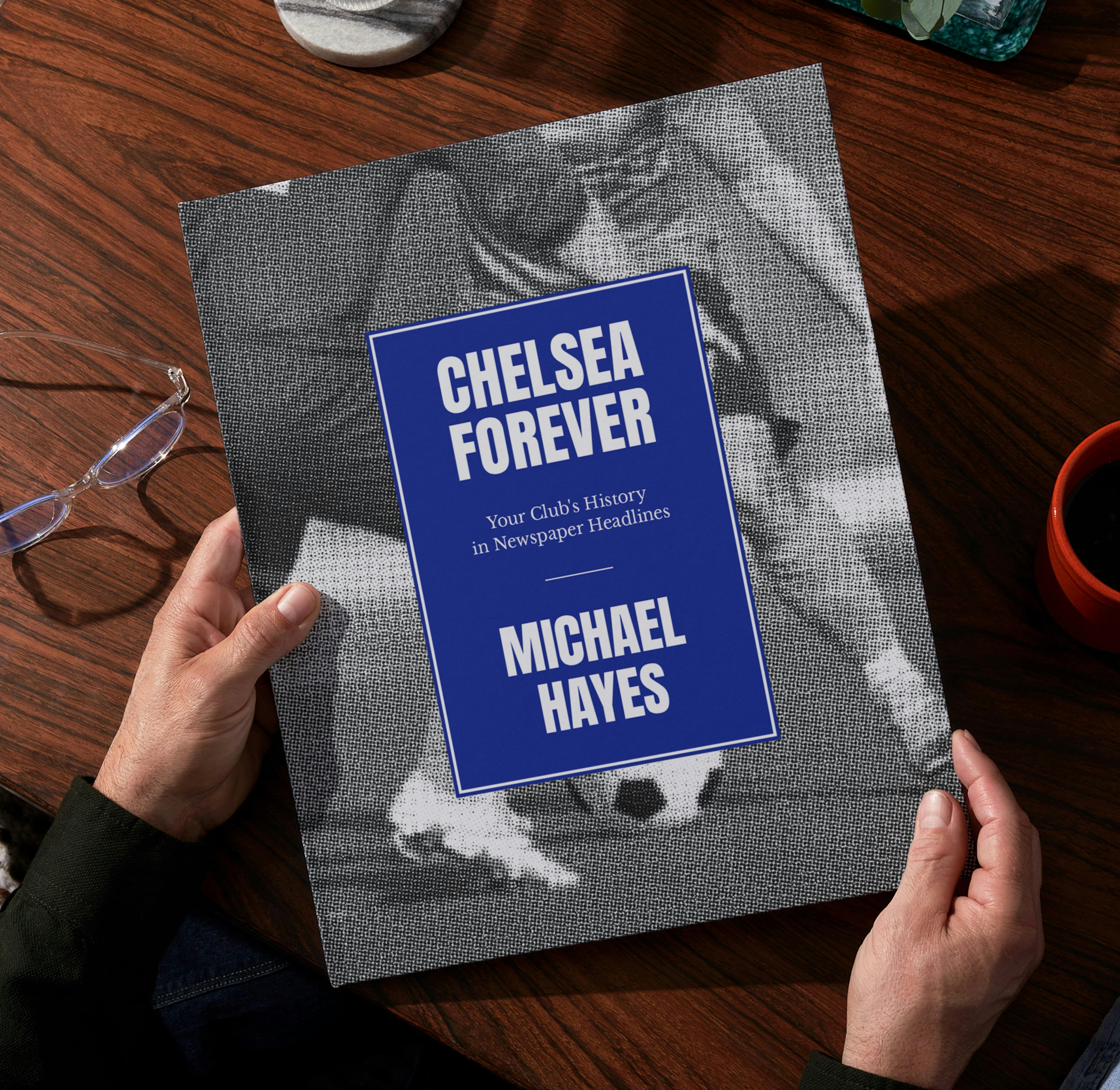 Two hands holding the personalised book