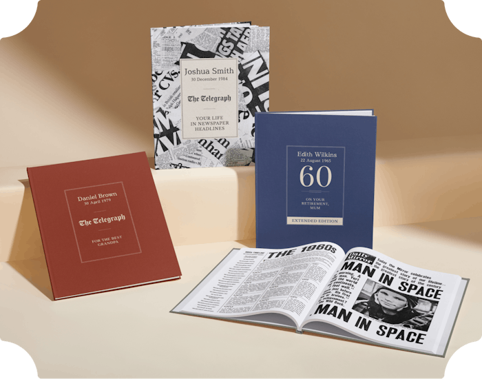 Range of Historic Newspaper covers