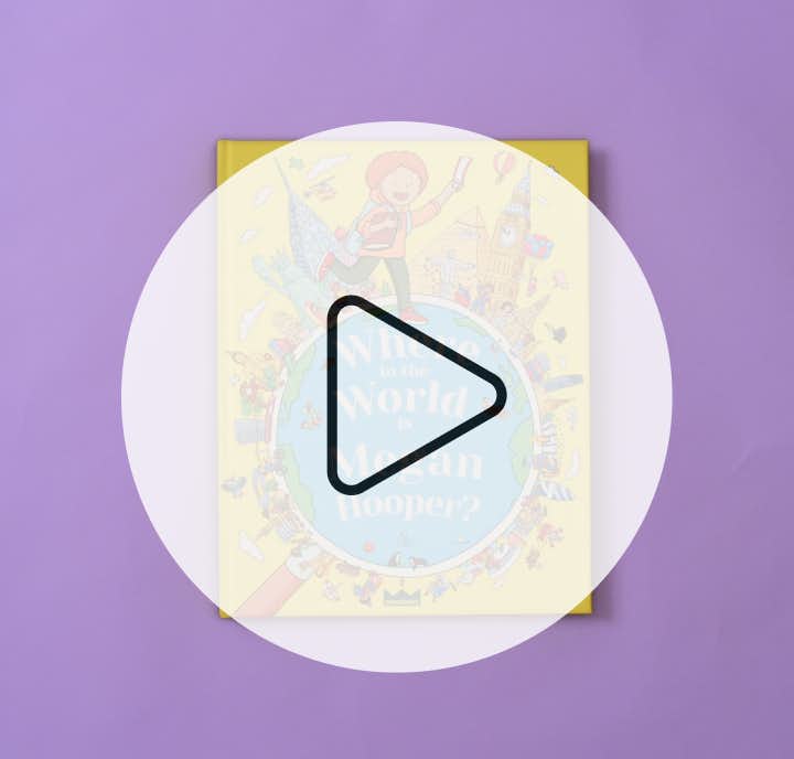 Video showing pages of personalised book