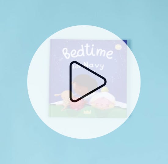 Video showing pages of personalised book
