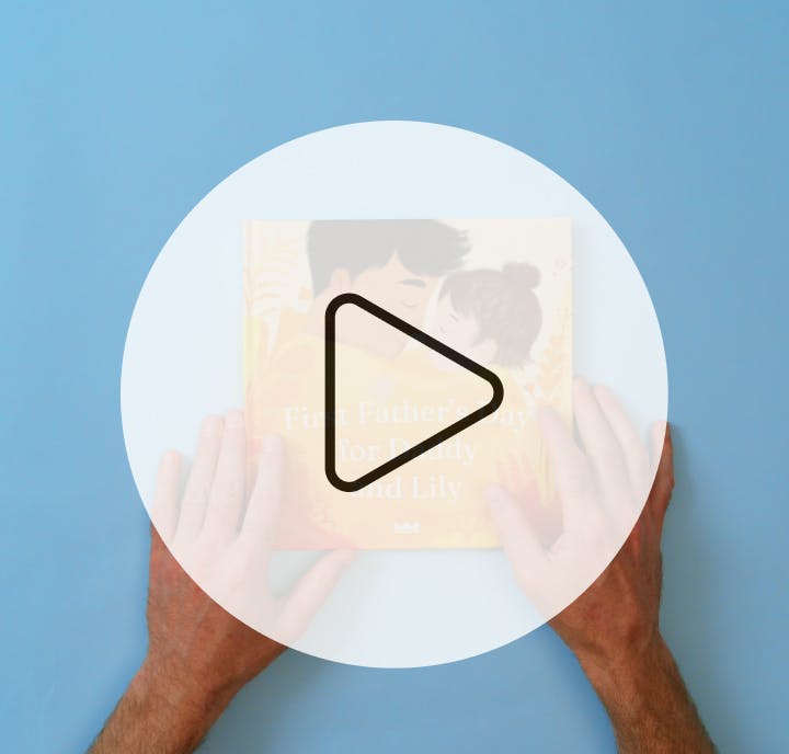 Video showing pages of personalised book