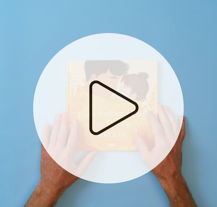 Video showing pages of personalised book
