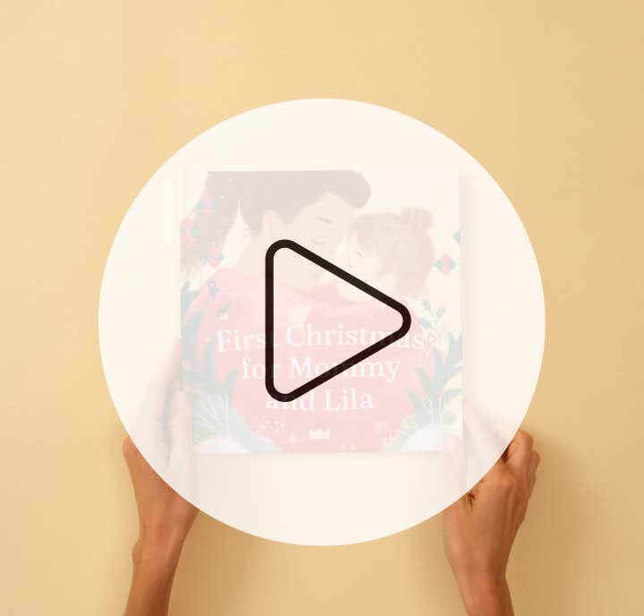 Video showing pages of personalised book