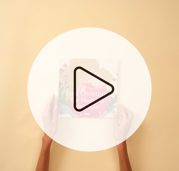 Video showing pages of personalised book