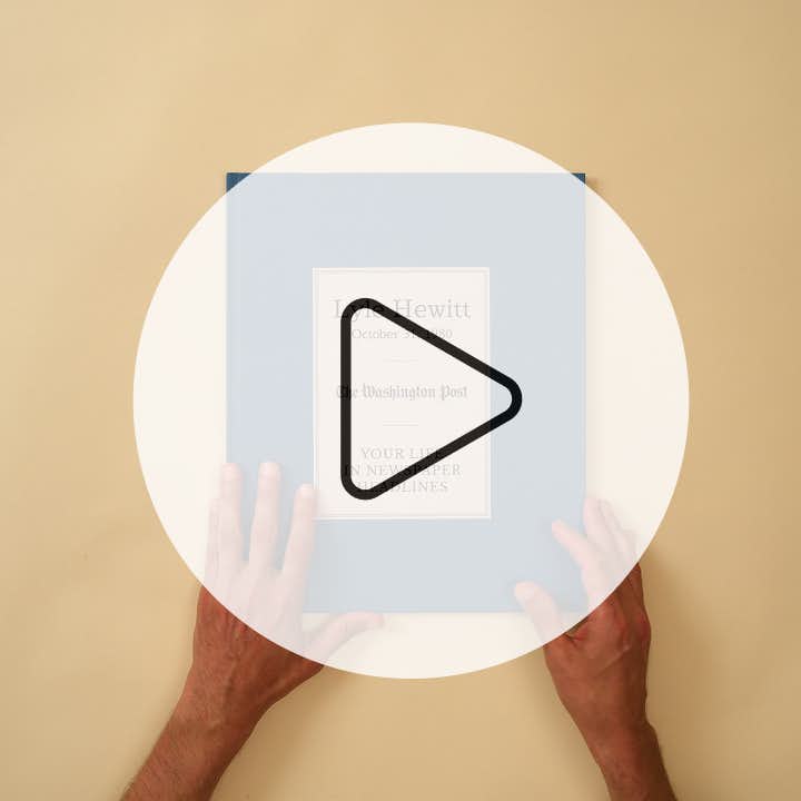 Video showing pages of personalised book