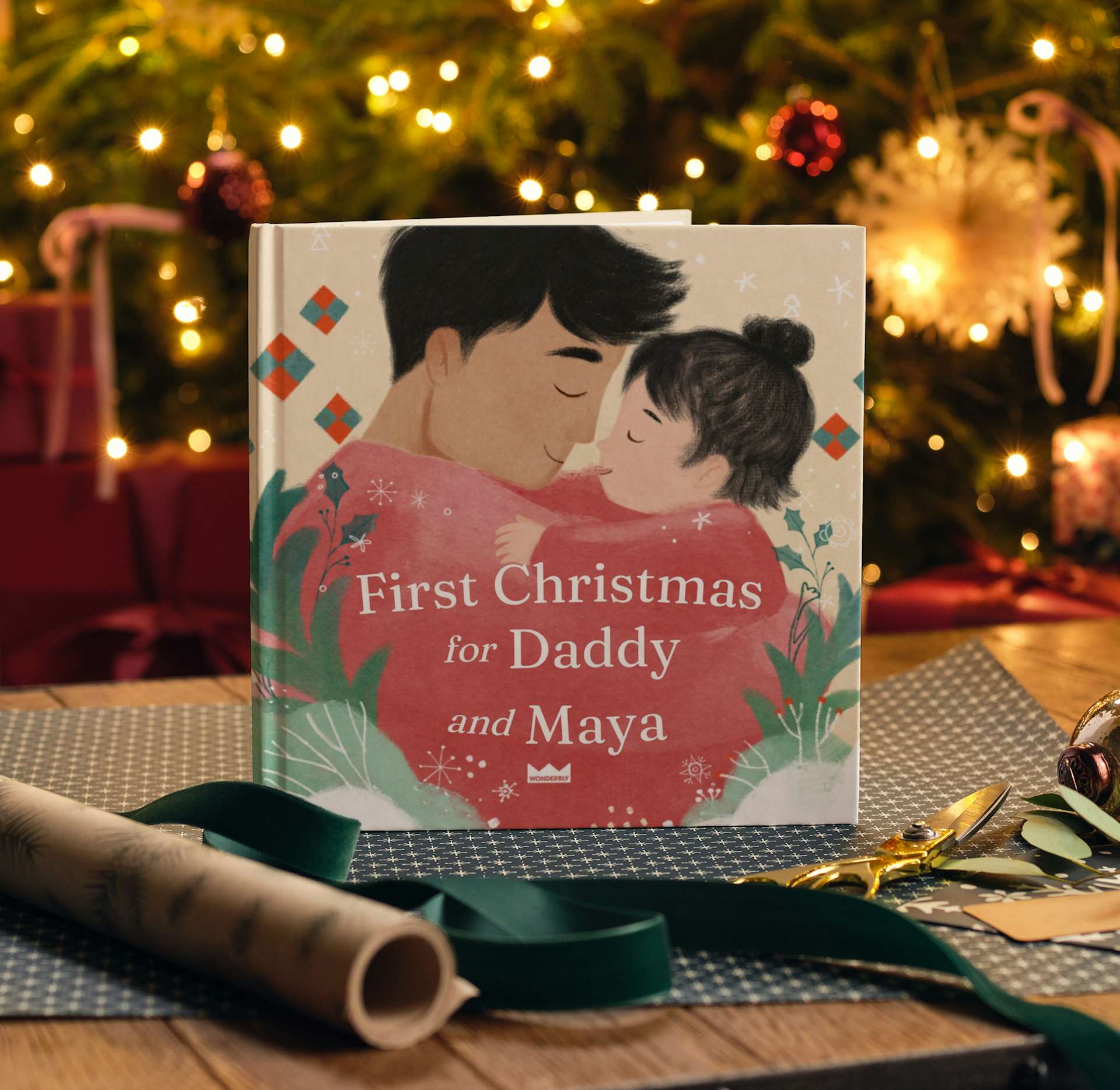 Personalised book cover