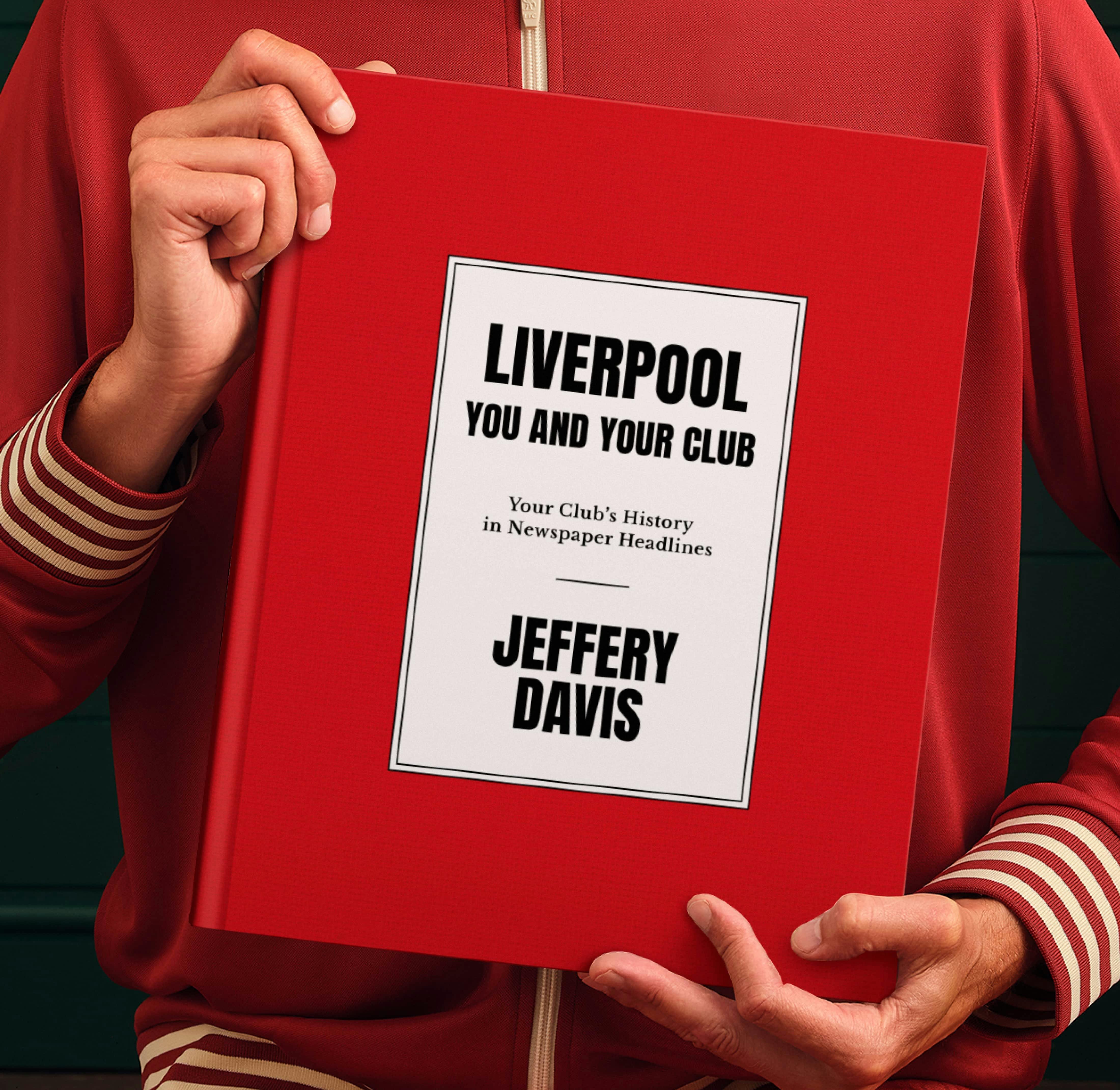 Two hands holding a personalised book cover