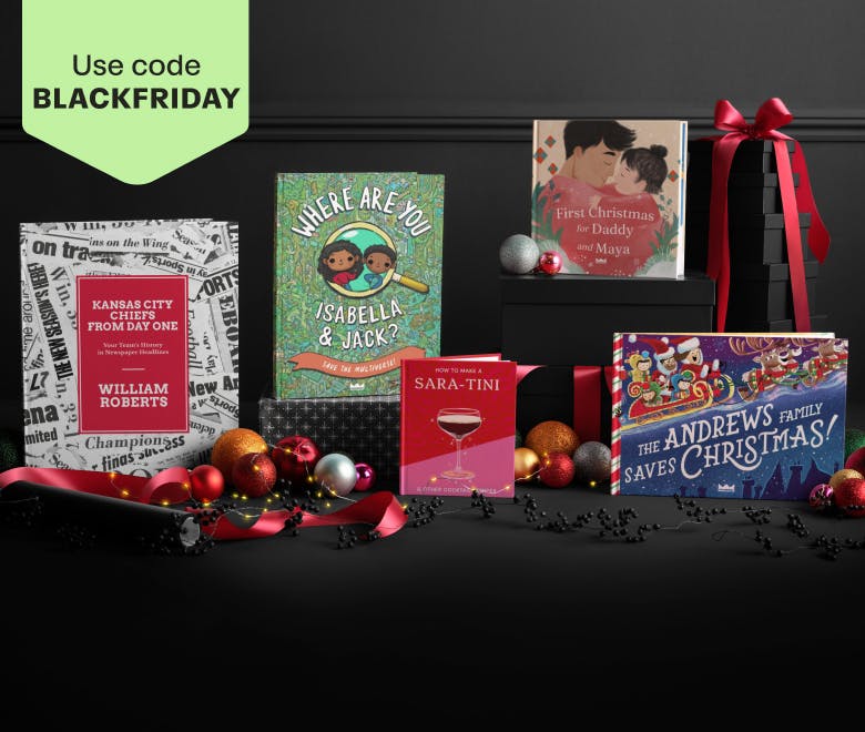 25% off all books for Black Friday