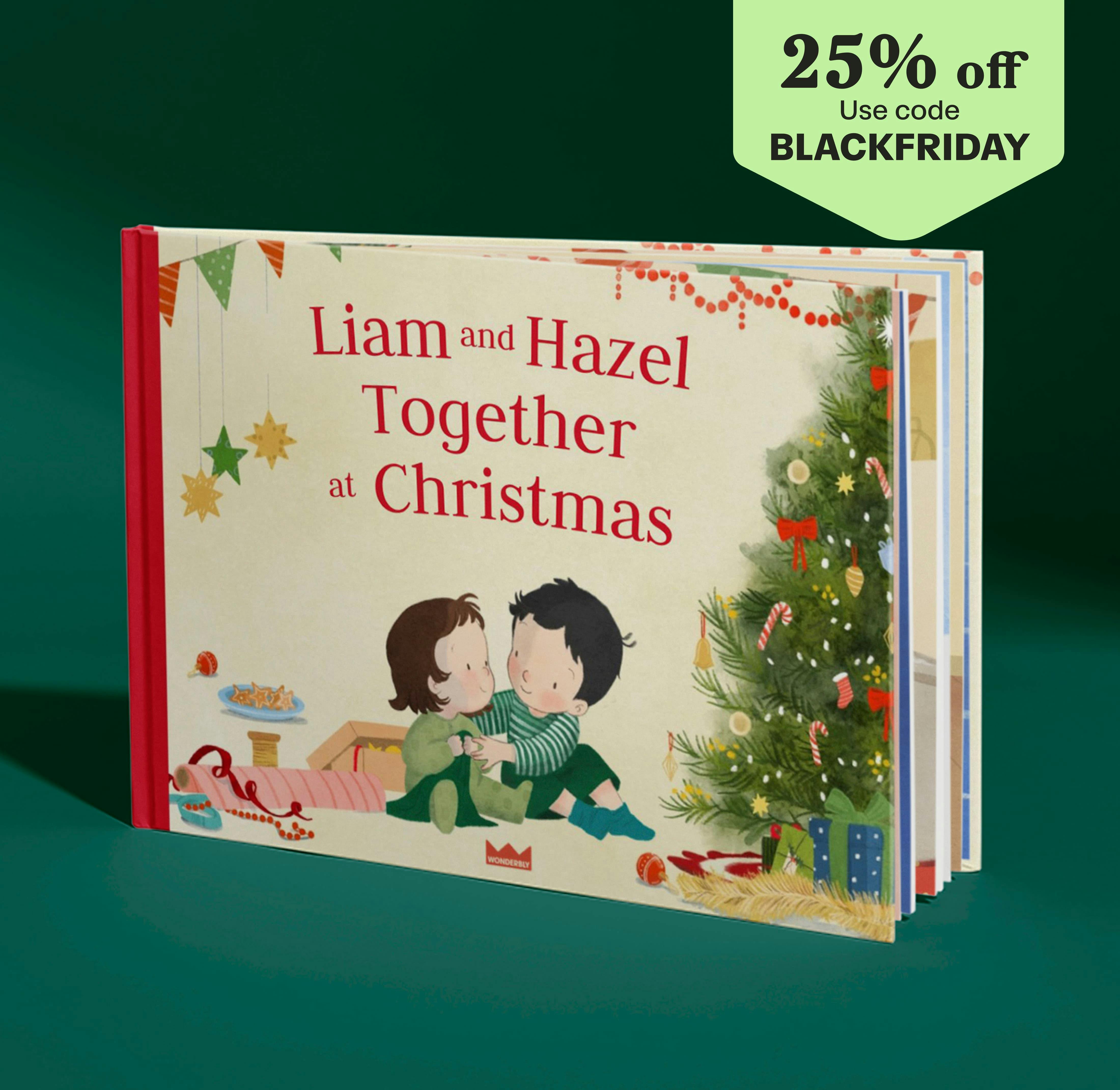 Personalised book cover