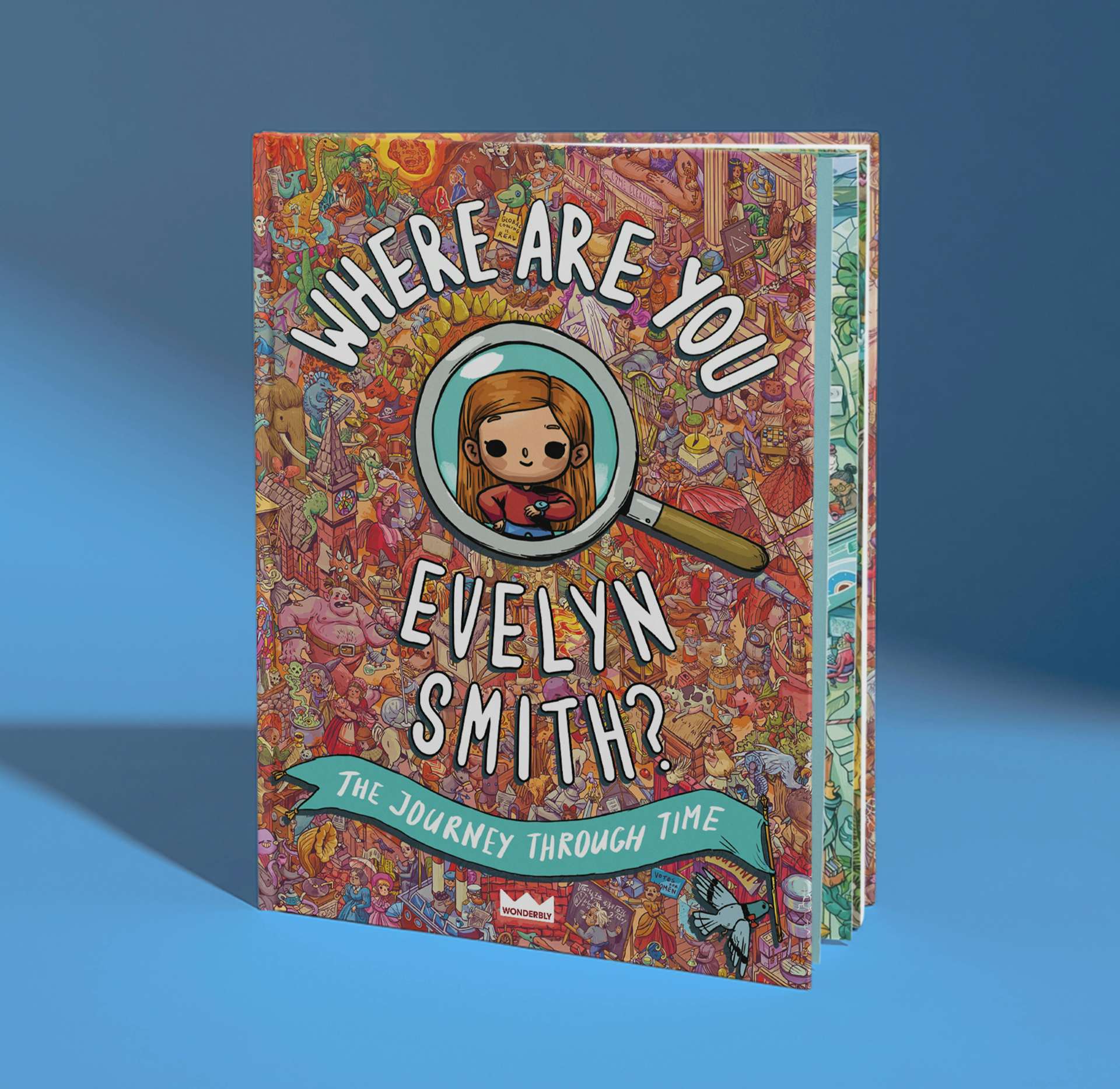 Personalised book cover
