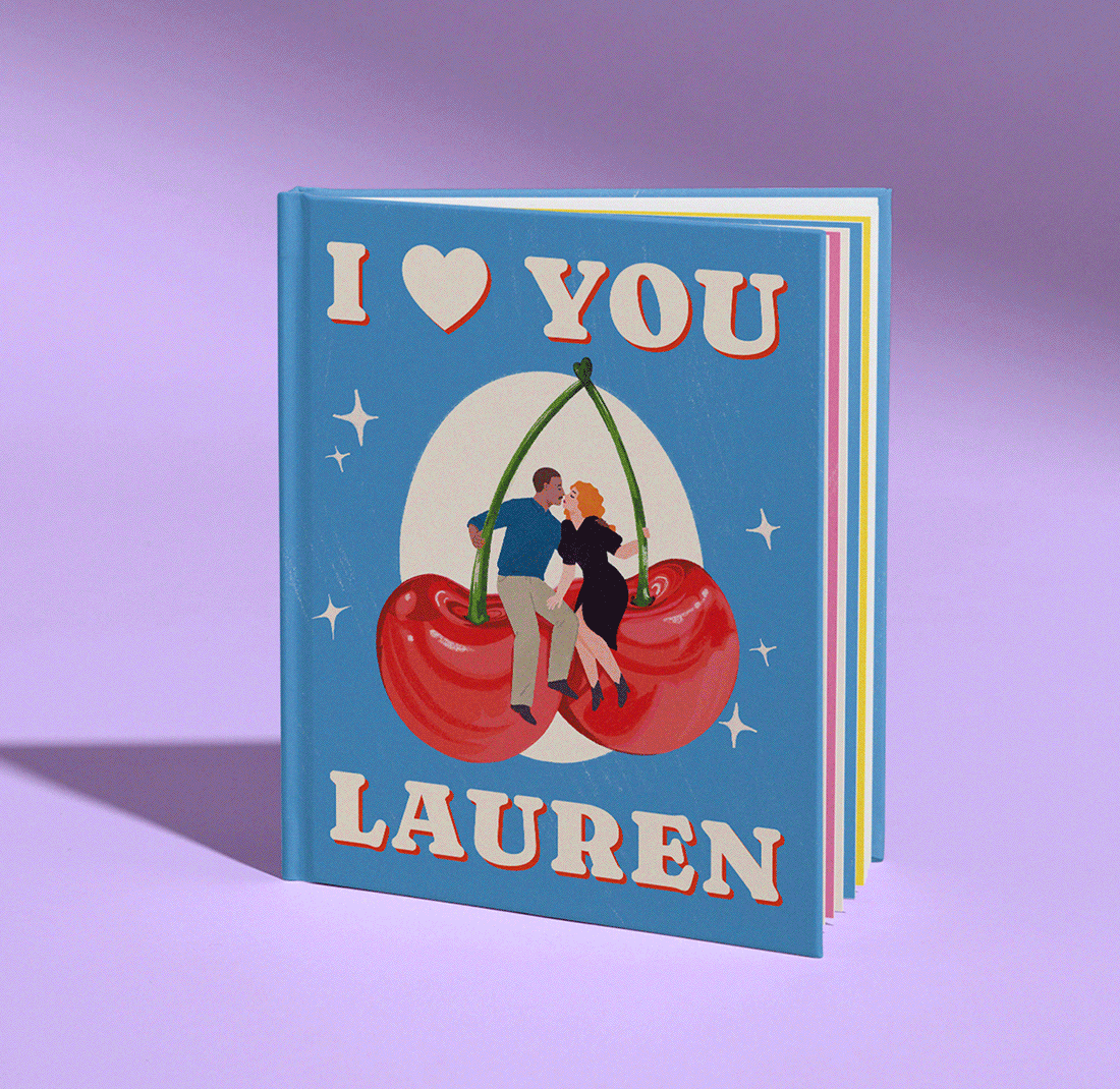 GIF of different front covers