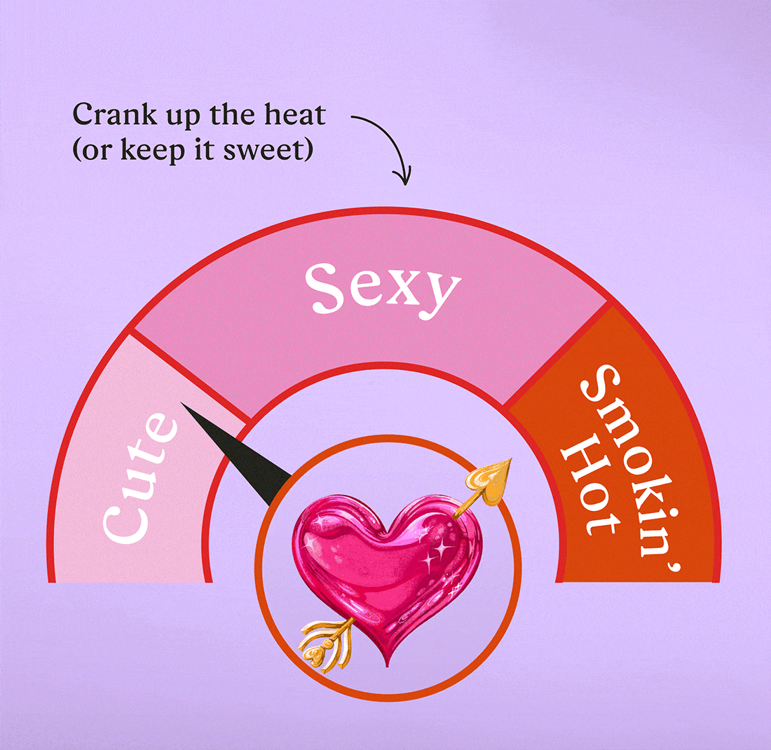 GIF showing the personalised pages of the book