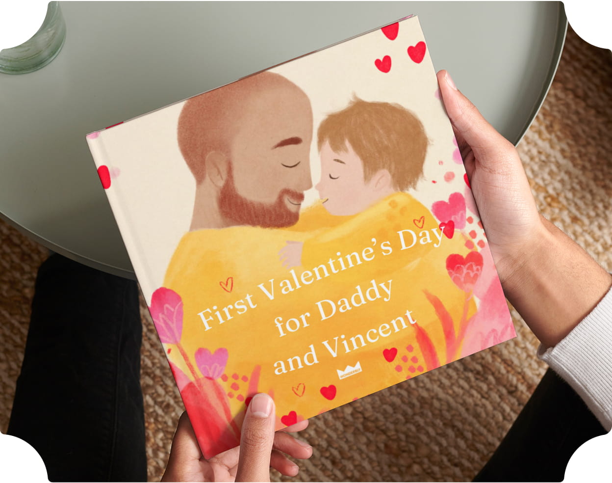 Personalised book cover