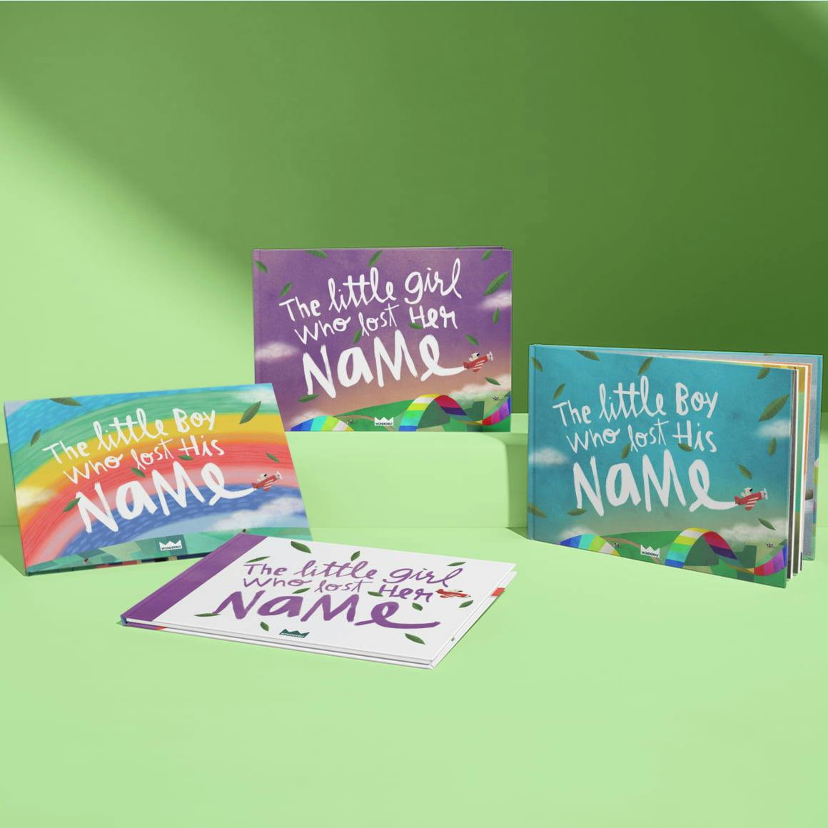 different cover colours of the book