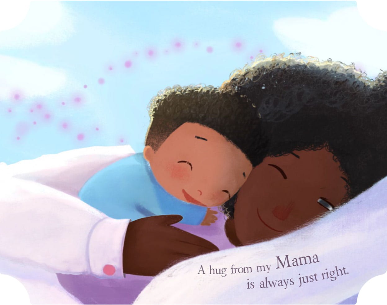 inside spread of book