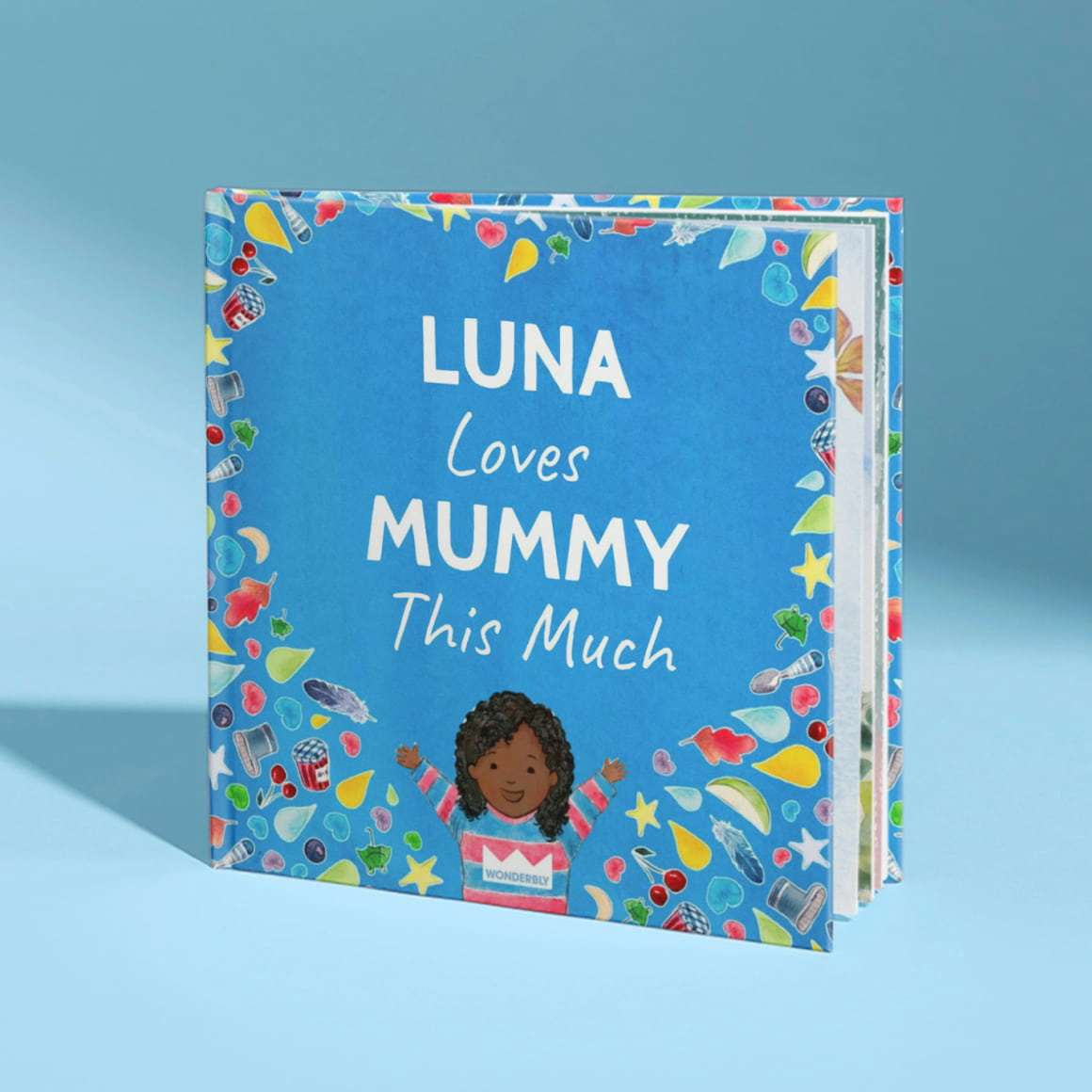 personalised book cover