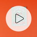 play button on top of first frame