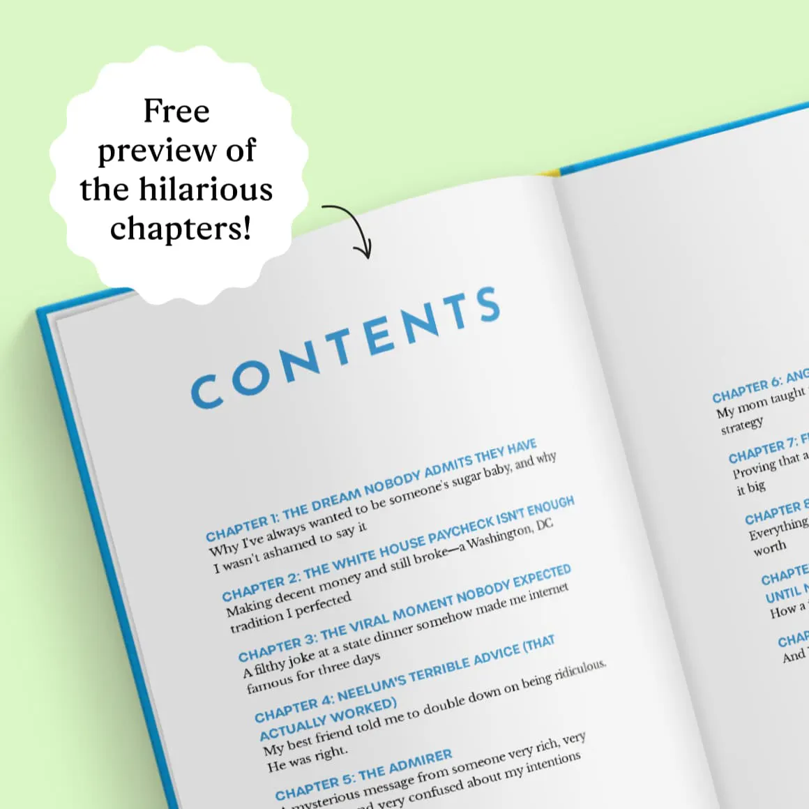 A spread inside the personalised AI book