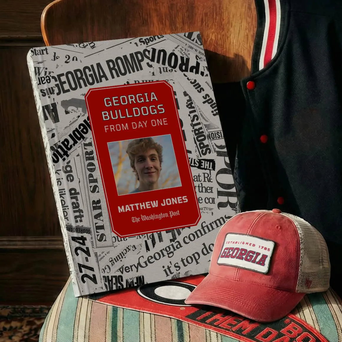 Personalised book cover