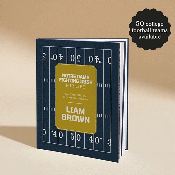 A gif showing the inside spreads of the personalised book